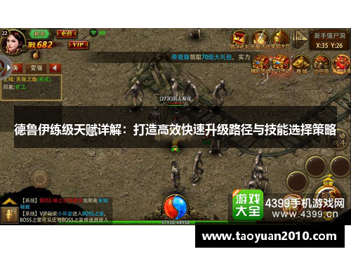 德鲁伊练级天赋详解：打造高效快速升级路径与技能选择策略